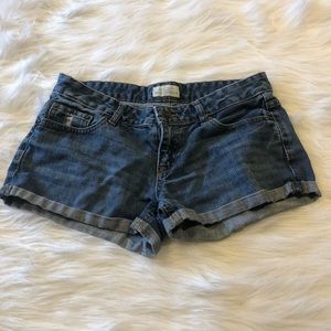 Aeropostale Distressed Jean Shorts